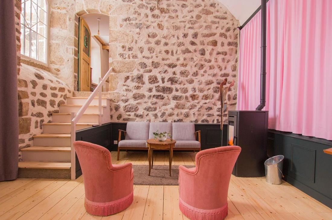 Domaine De Bauzit Bed & Breakfast Vals-pres-le-Puy ภายนอก รูปภาพ
